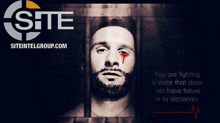Informativo 24h - ISIS amenaza el Mundial de Rusia con una imagen de Messi preso y sangrando
