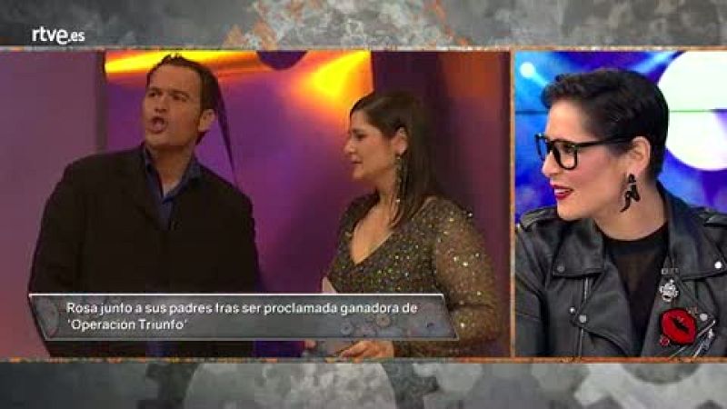 Nos emocionamos con el paso de Rosa L�pez por OT1 y su relaci�n con su padre