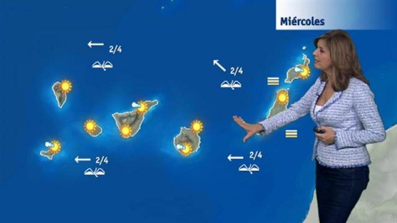 El tiempo en Canarias - 25/10/2017