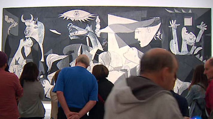 Telediario 1 - El museo Reina Sofía encarga un estudio de Big Data para saber más sobre sus visitantes