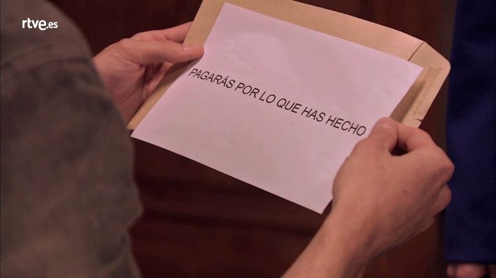 Servir y proteger - Sergio recibe un anónimo amenazante