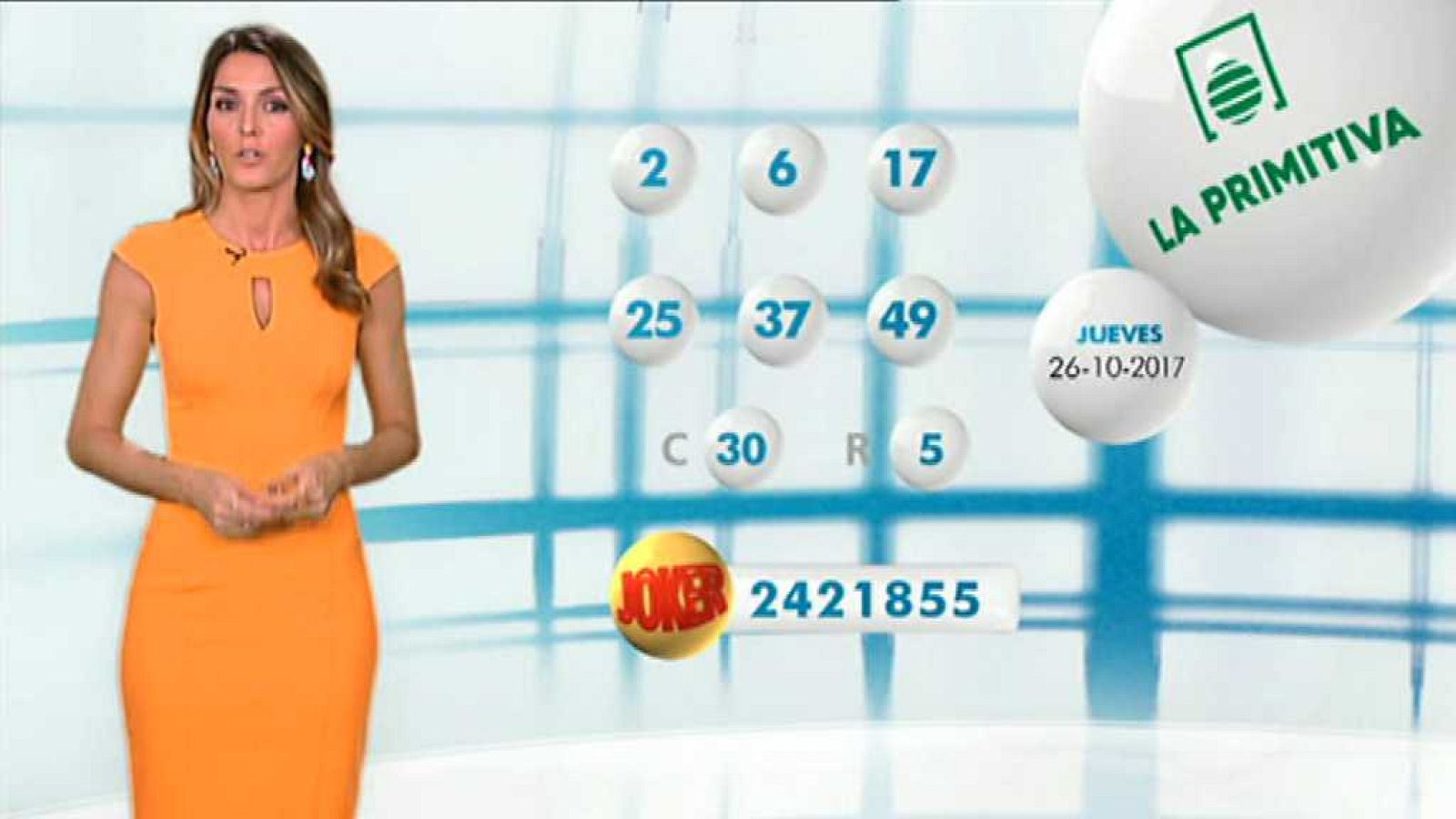 Lotería Nacional + La Primitiva + Bonoloto - 26/10/17 - ver ahora