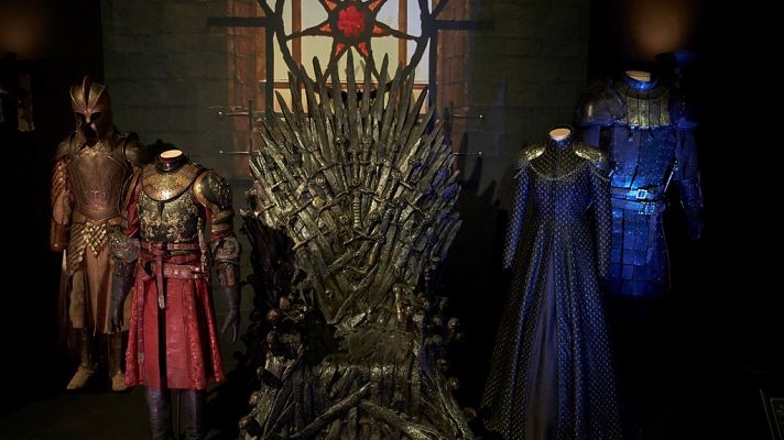 Telediario 1 - Una gran exposición traslada el universo de 'Juego de Tronos' a Barcelona