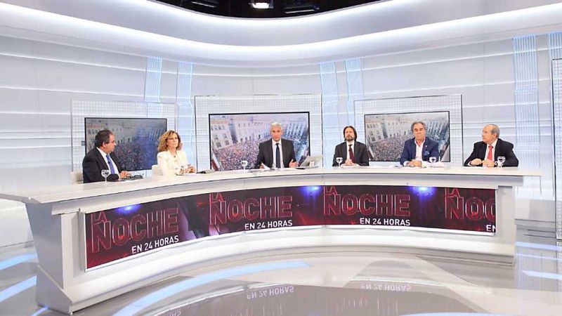 La noche en 24 horas - Especial Cataluña - 27/10/17 - ver ahora