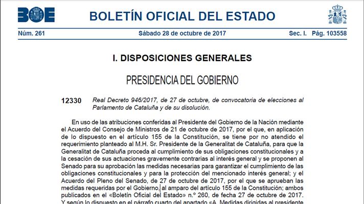 Telediario 1 - Telediario Matinal en 4' 28/10/17