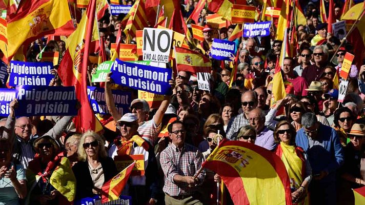 Informativo 24h - Concentración en Madrid en apoyo de la unidad de España