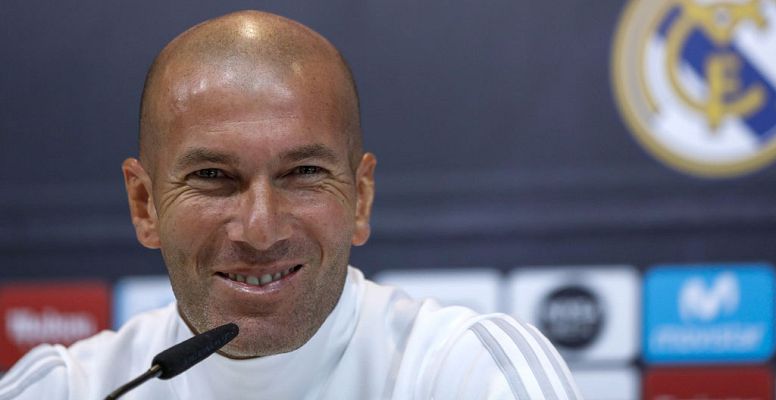 Telediario 1 - Zidane: "Es solo un partido de Liga, no pensamos en el contexto que le rodea"