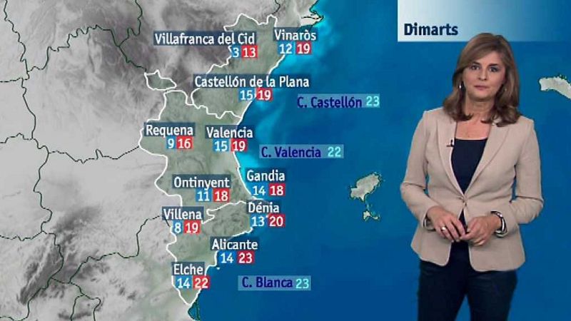 El tiempo en la Comunidad Valenciana - 30/10/17 - ver ahora