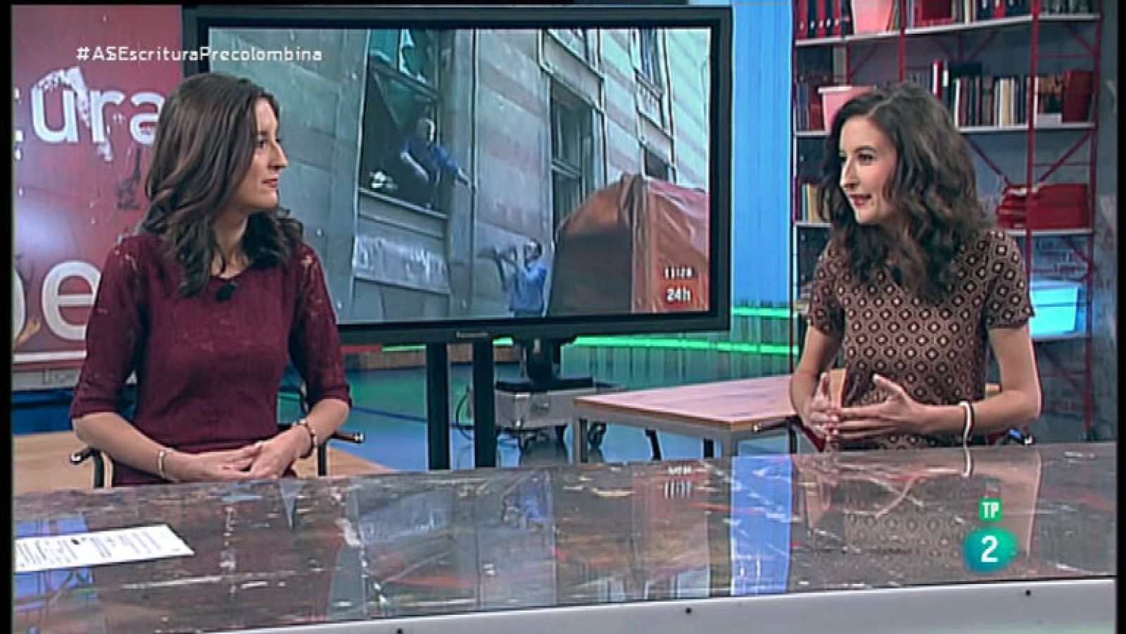 La Aventura del Saber. TVE. María y Laura Lara, sobre la escritura precolombina.