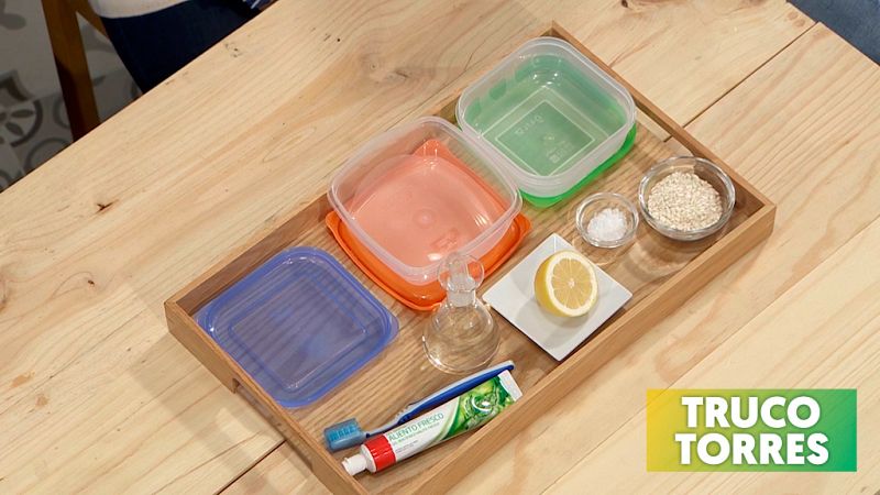 Trucos de cocina - C�mo quitar olores del t�per