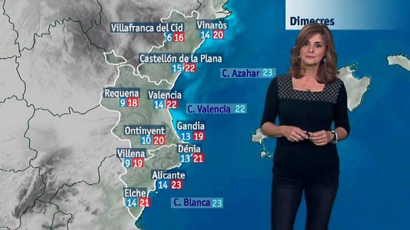 El tiempo en la Comunidad Valenciana - 31/10/17 - ver ahora
