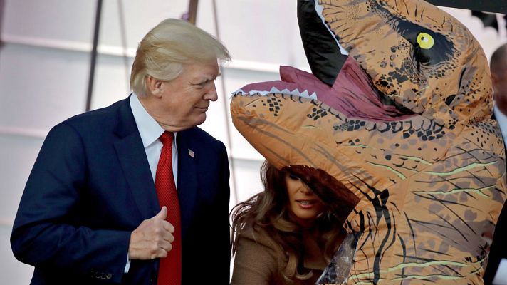 Telediario 1 - El presidente de Estados Unidos marca distancias con su ex jefe de campaña Paul Manafort