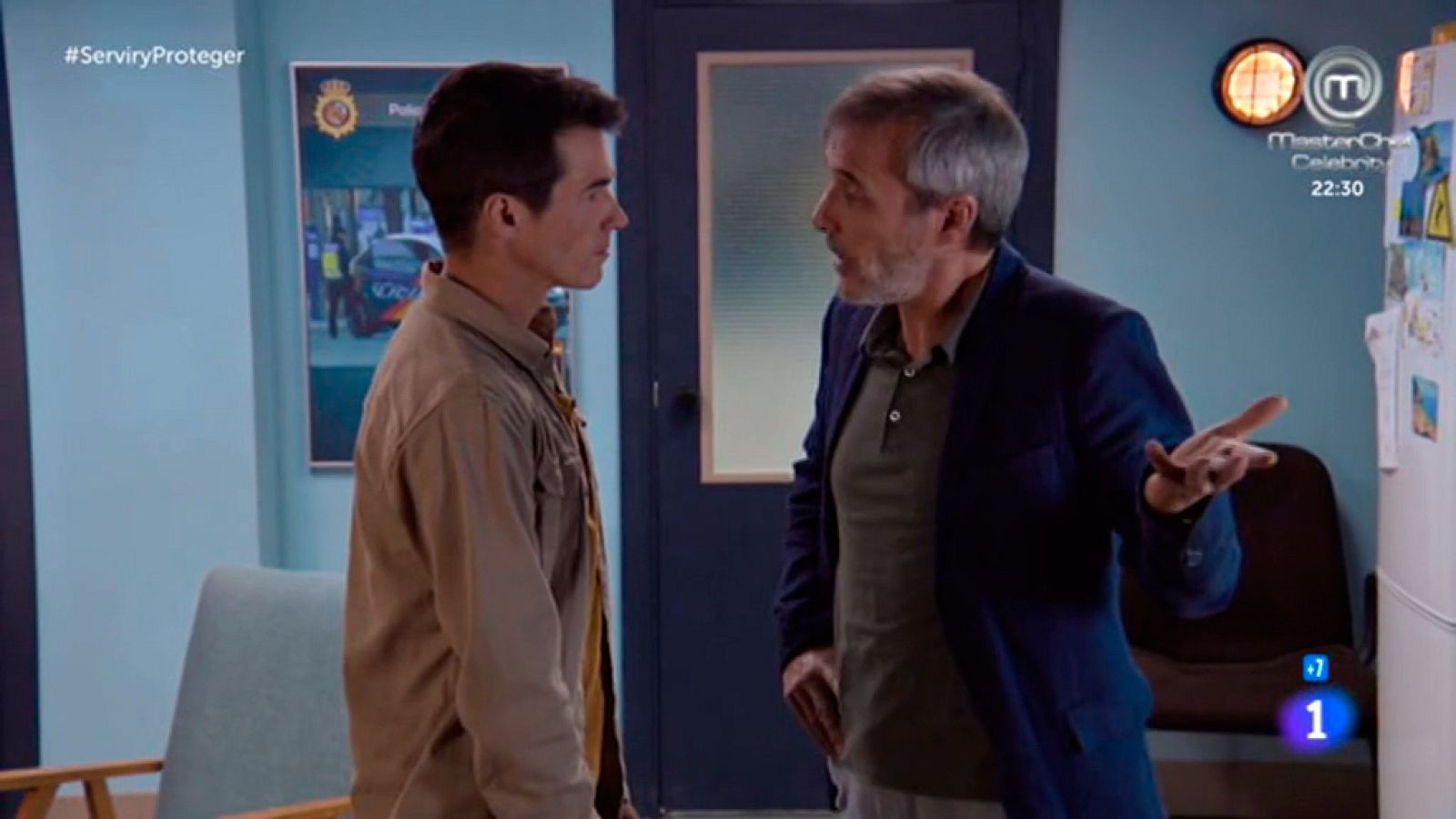 Servir y proteger - Rober y Elías se enfrenta por culpa de Jairo