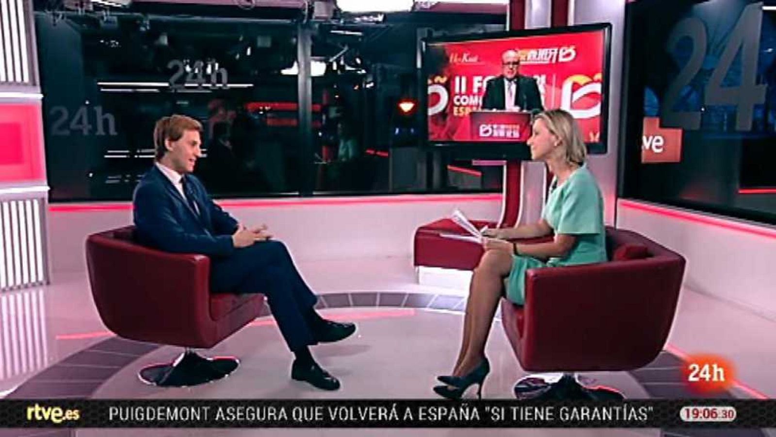 La tarde en 24 horas - Entrevista - 31/10/17 - ver ahora