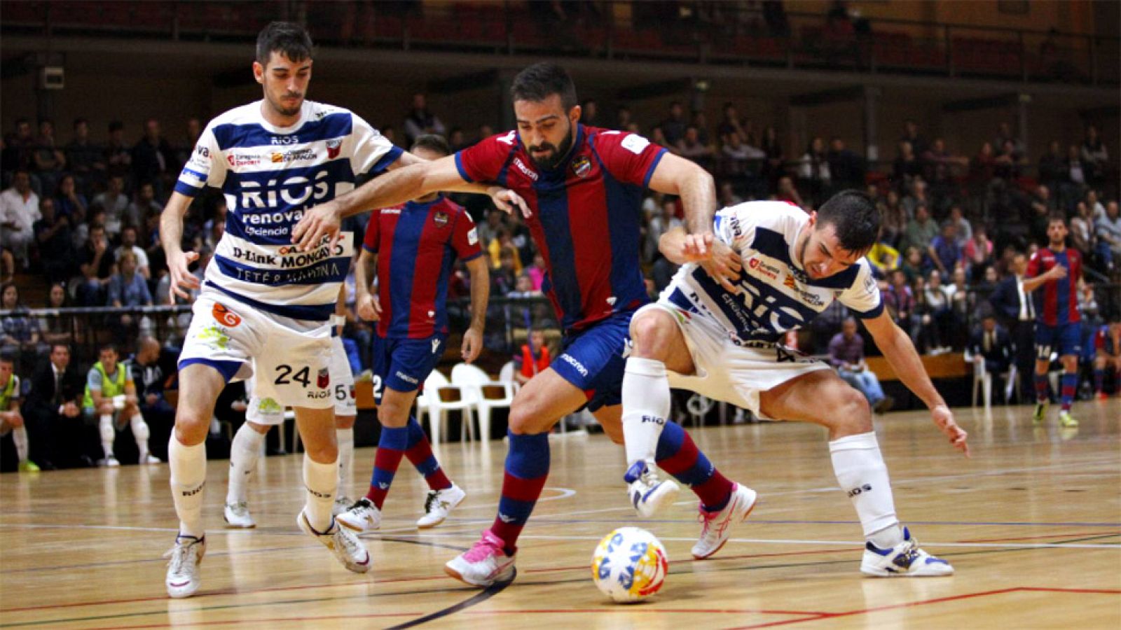 LNFS - Jornada 8: Levante UD 6-6 Ríos Renovables Zaragoza