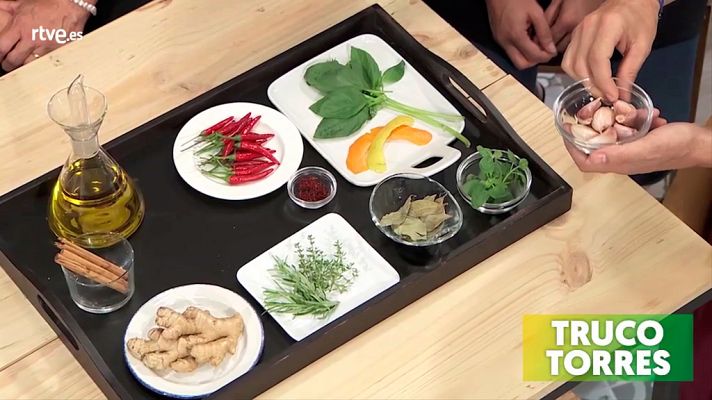 Torres en la cocina - Para qué sirven los aceites aromáticos