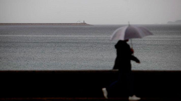 El tiempo - Lluvias fuertes en el oeste del Sistema Central y Andalucía occidental