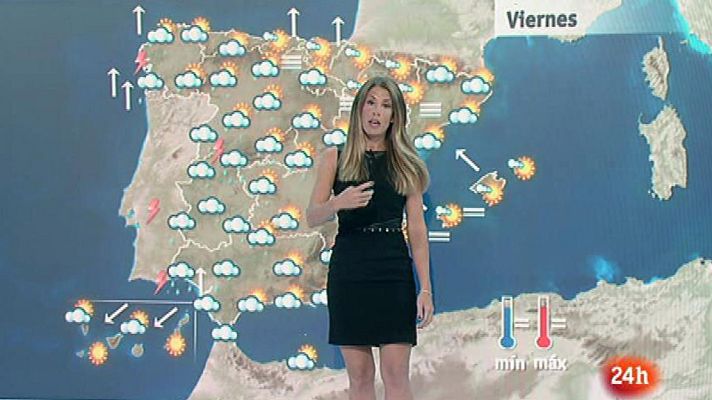 El tiempo - Llega una borrasca con lluvias en la mayor parte del país