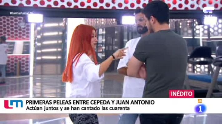 La mañana - Cepeda y Juan Antonio discuten tras el segundo pase de micro