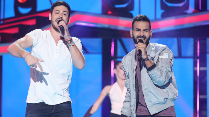 OT 2017 - Juan Antonio y Cepeda canta 'Reggaeton Lento' en la gala 2