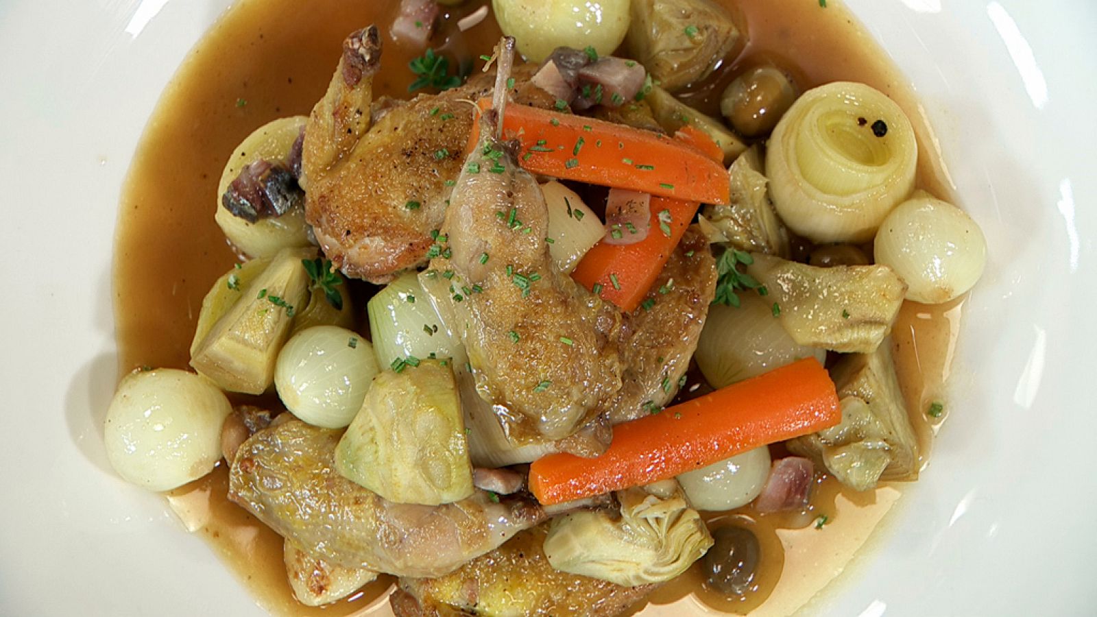 Torres en la cocina - Escabeche mar y montaña