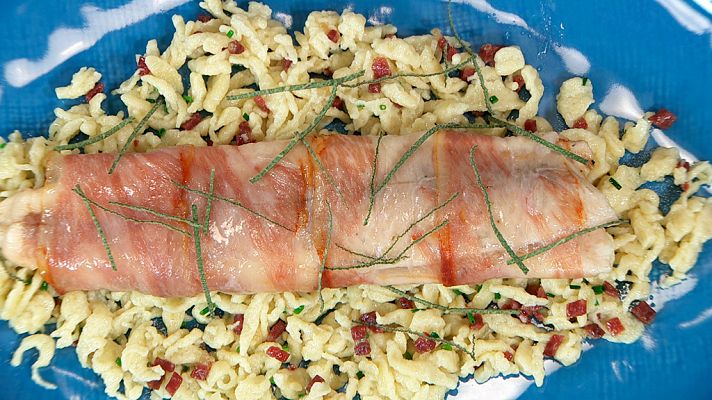 RTVE Cocina - Trucha con panceta ibérica