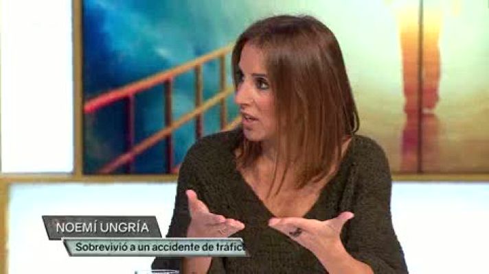 Hora punta - Noemí Ungria nos cuenta como fue su accidente de tráfico. Casi pierde la vida
