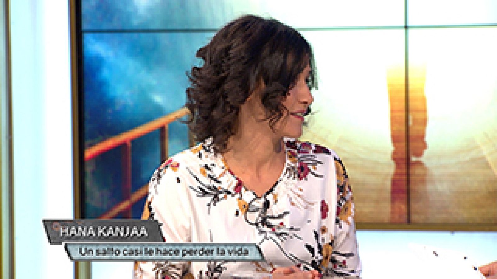 Hana Kanjaa estuvo a punto de perder la vida tras un accidente saltando en paracaídas