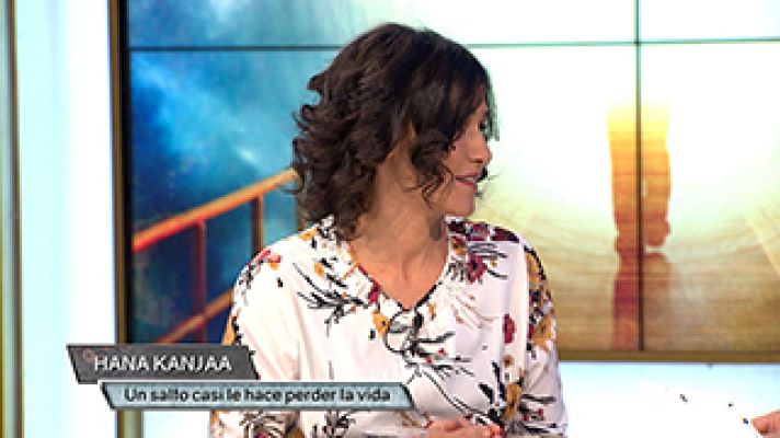 Hora punta - Hana Kanjaa estuvo a punto de perder la vida tras un accidente saltando en paracaídas