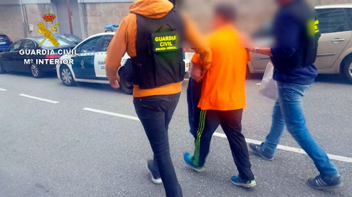 Telediario 1 - La Guardia Civil de Pontevedra detiene a un presunto violador en serie que actuaba en O Morrazo