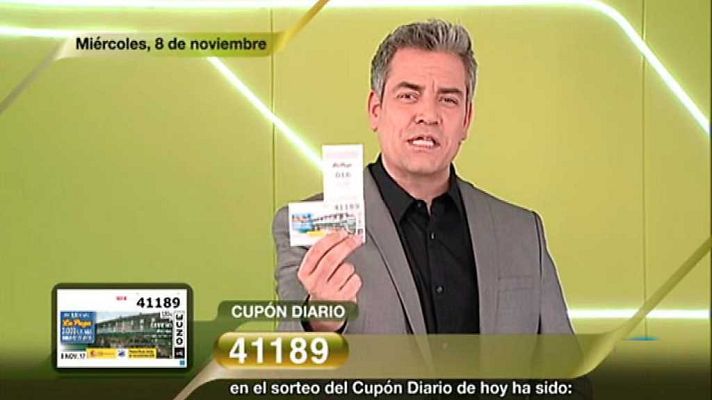 Sorteos ONCE - Sorteo ONCE - 08/11/17