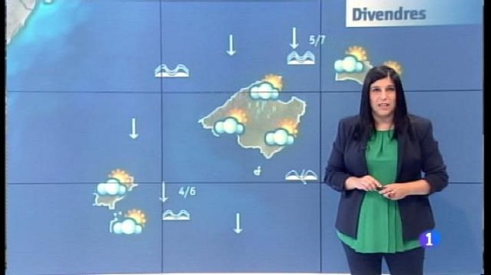 Informatiu Balear - El temps a les Illes Balears - 09/11/17