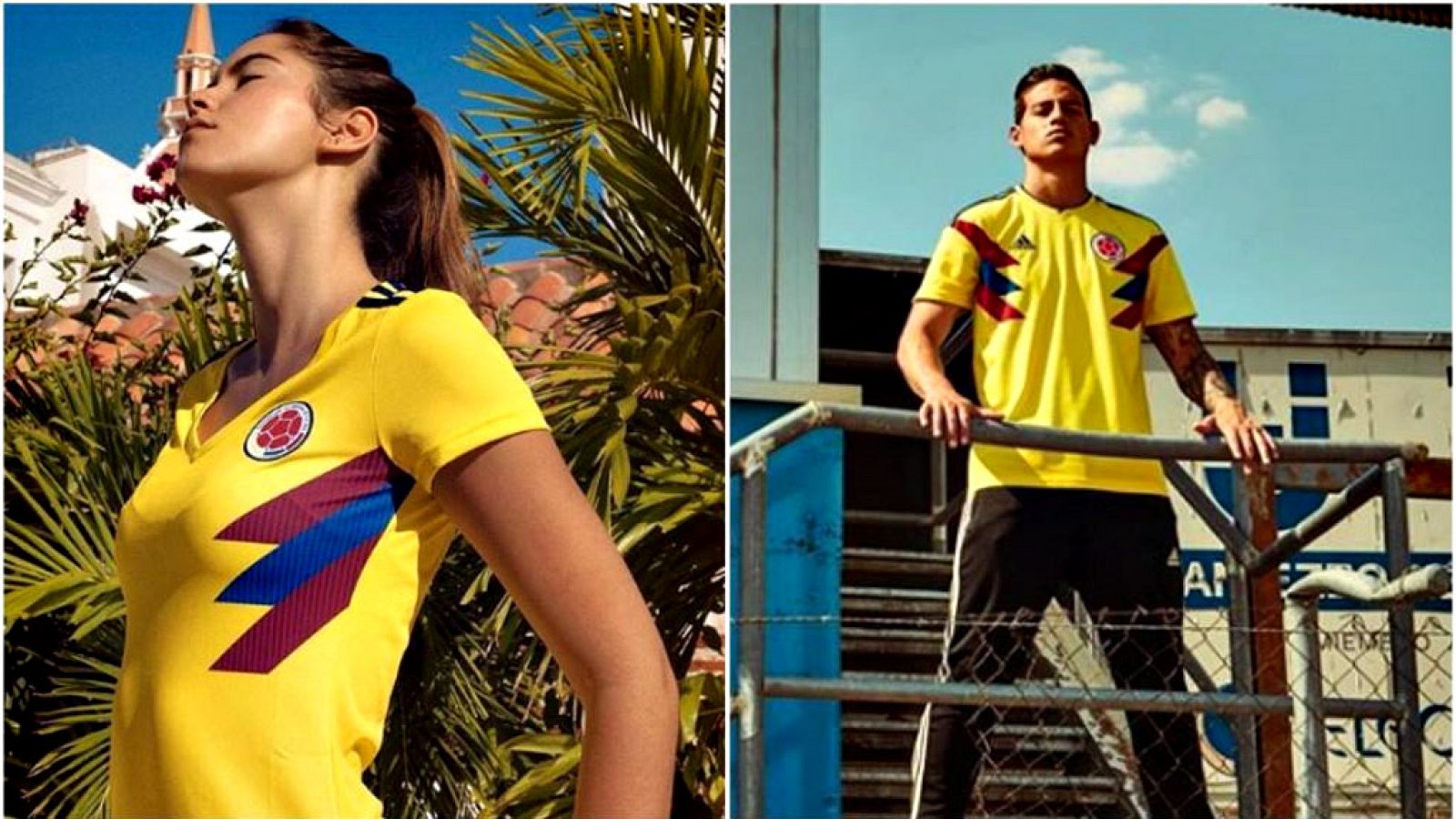 En el país cafetero también se ha vivido un episodio polémico a causa de la nueva camiseta. La del combinado masculino fue promocionada por jugadores mientras que la del femenino fue promocionada por modelos.