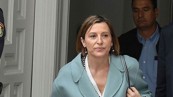 Telediario 1 - Forcadell, de activista de la ANC a presidenta del Parlament investigada por el proceso independentista