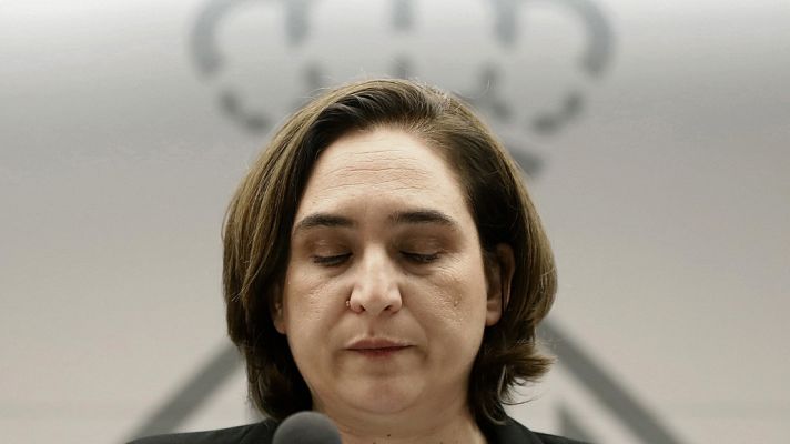 Telediario 1 - Barcelona en Comú rompe el pacto de gobierno que tiene en Barcelona con el PSC