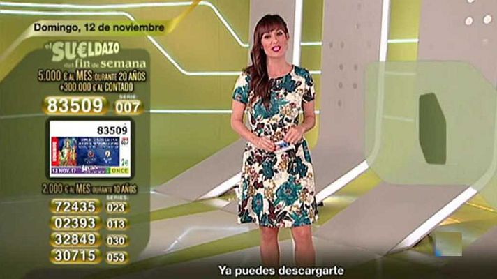 Sorteos ONCE - Sorteo ONCE - 12/11/17