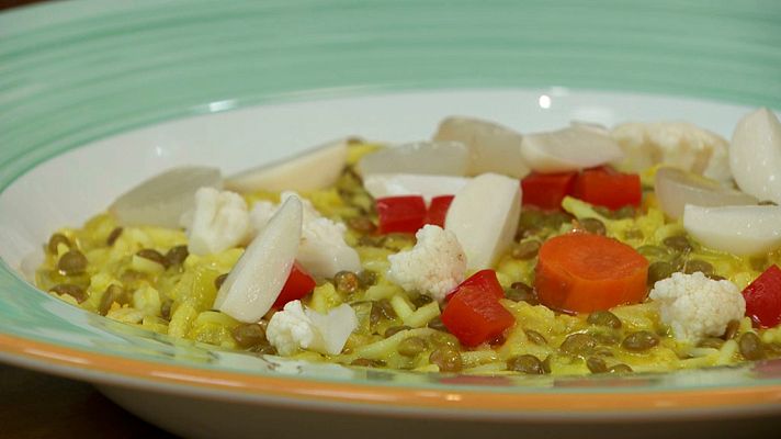 RTVE Cocina - Lentejas al curry