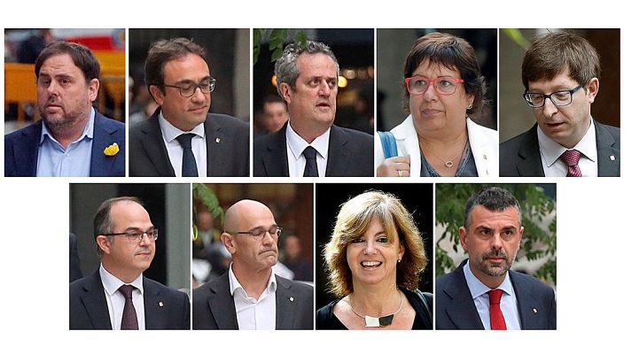 Telediario 1 - El Supremo inicia los trámites para acumular todas las causas relacionadas con el proceso independentista