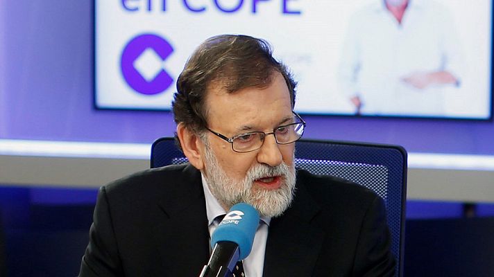 Telediario 1 - Rajoy reprocha a Puigdemont haber "engañado" a los catalanes con que la independencia era posible