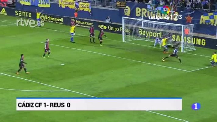  - El Cádiz logra un valioso triunfo
