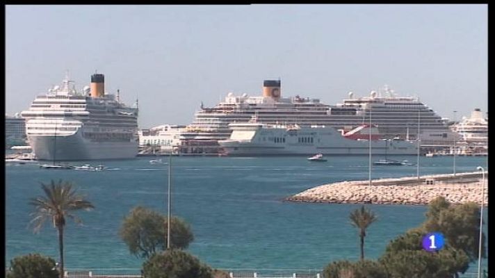 Informatiu Balear - El turisme de creuers té un impacte de 128 milions d'euros