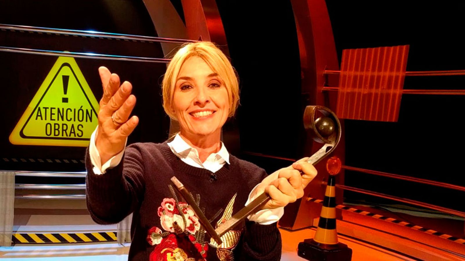 Atención obras - Cayetana nos invita a ver el programa  donde entrevista a Mariano Peña