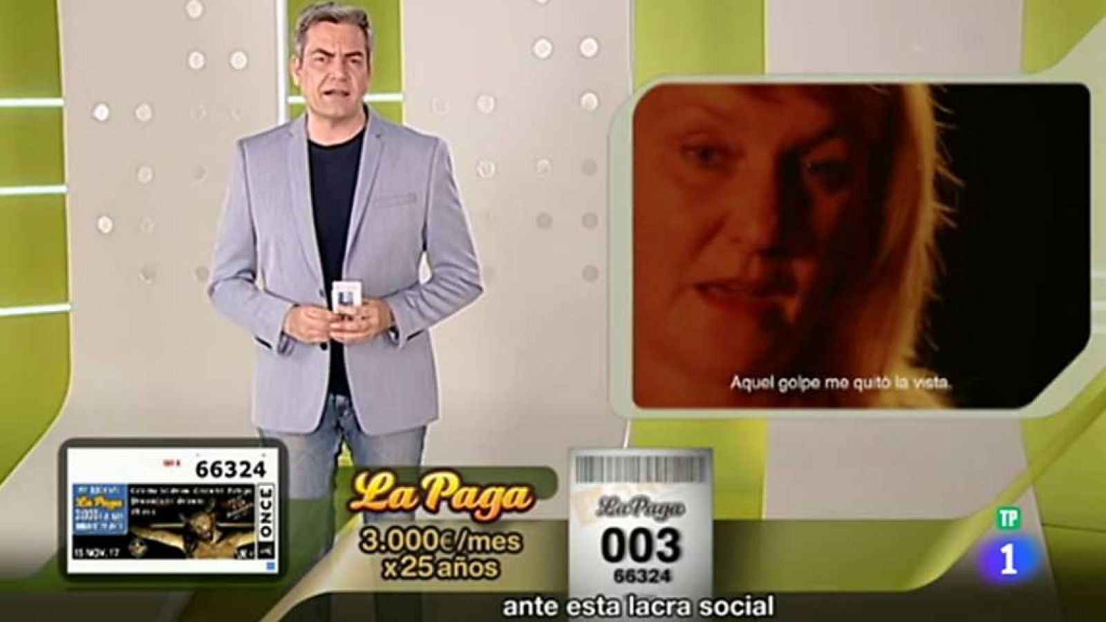 Sorteo ONCE - 15/11/17 - ver ahora