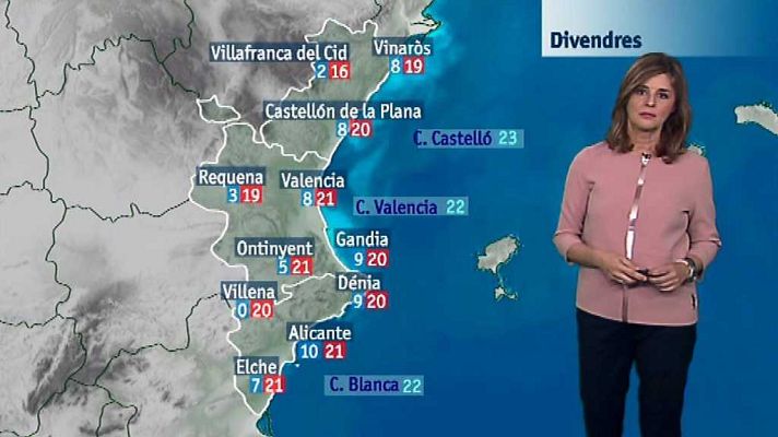 L'informatiu - Comunitat Valenciana - El tiempo en la Comunidad Valenciana - 16/11/17