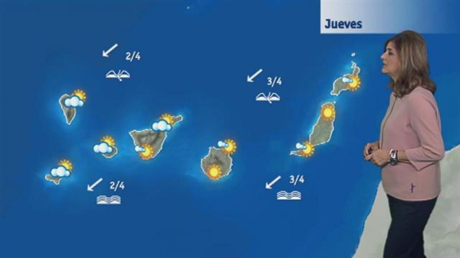 El tiempo en Canarias - 16/11/2017