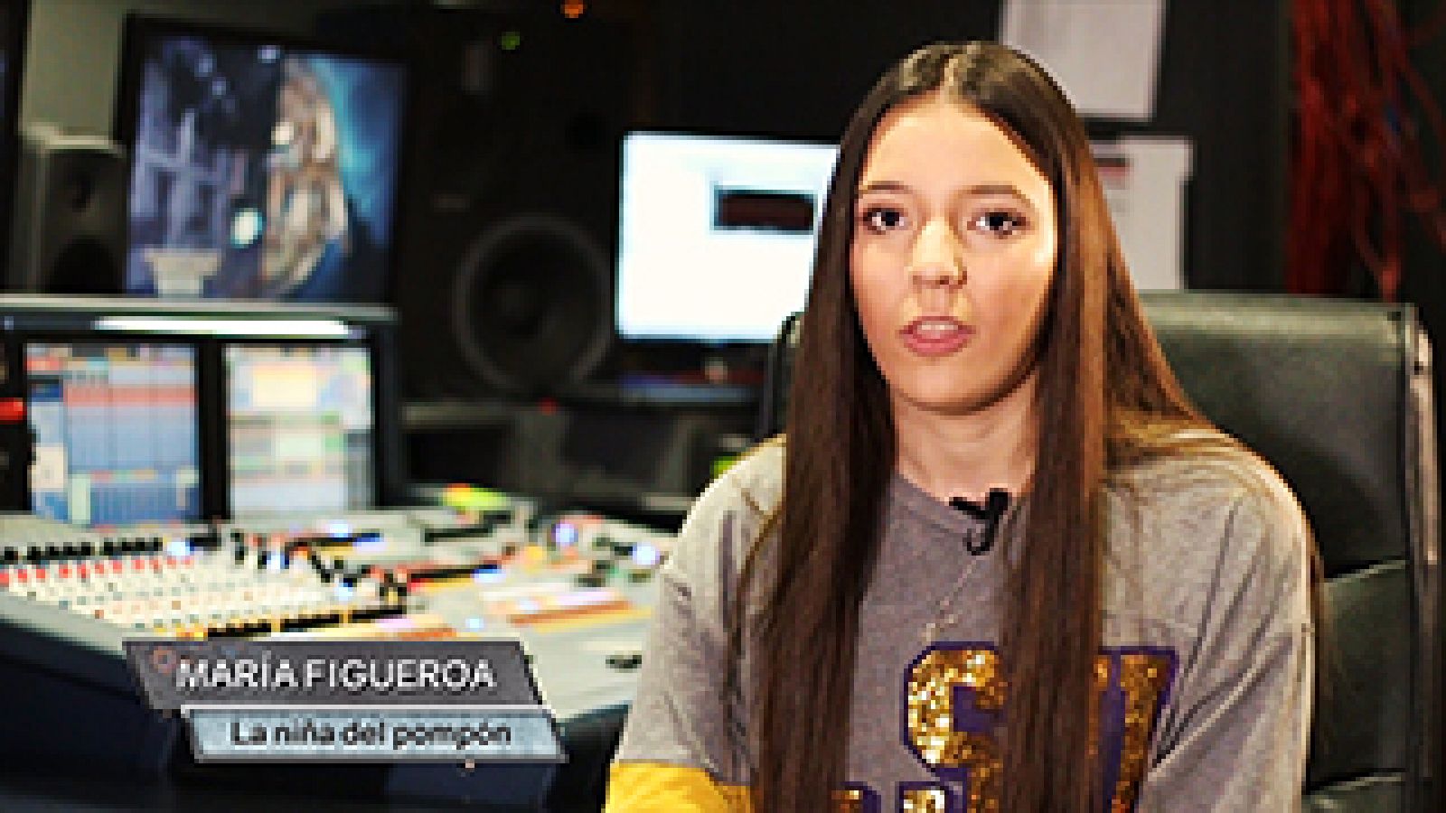 ¿Os acordáis de la niña de la canción del 'Pompón? Ayer nos visitó Maria Figueroa en 'Hora Punta'