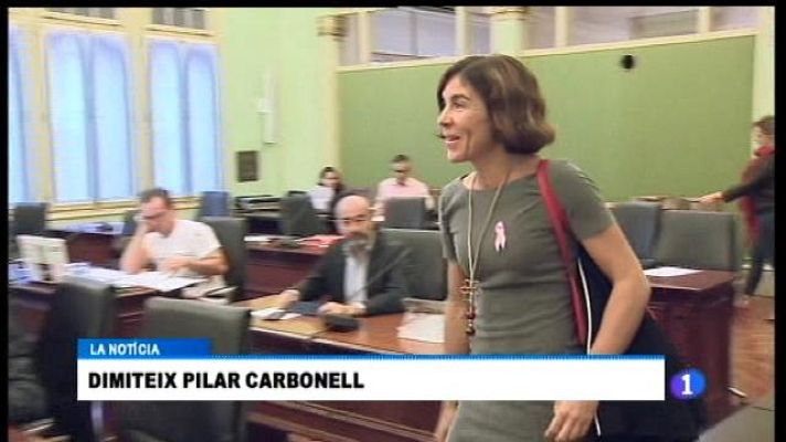 Informatiu Balear - Dimiteix Pilar Carbonell