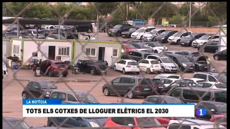 Tots els cotxes de lloguer hauran de ser elèctrics el 2030