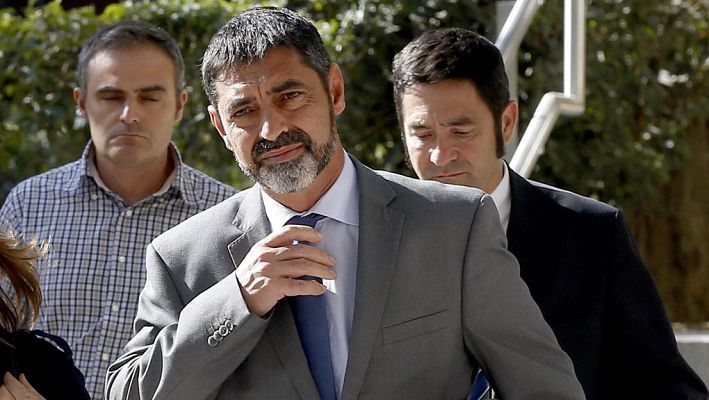 Telediario 1 - Un informe de la Guardia Civil concluye que Trapero no iba a aceptar las órdenes del Ministerio del Interior el 1-O