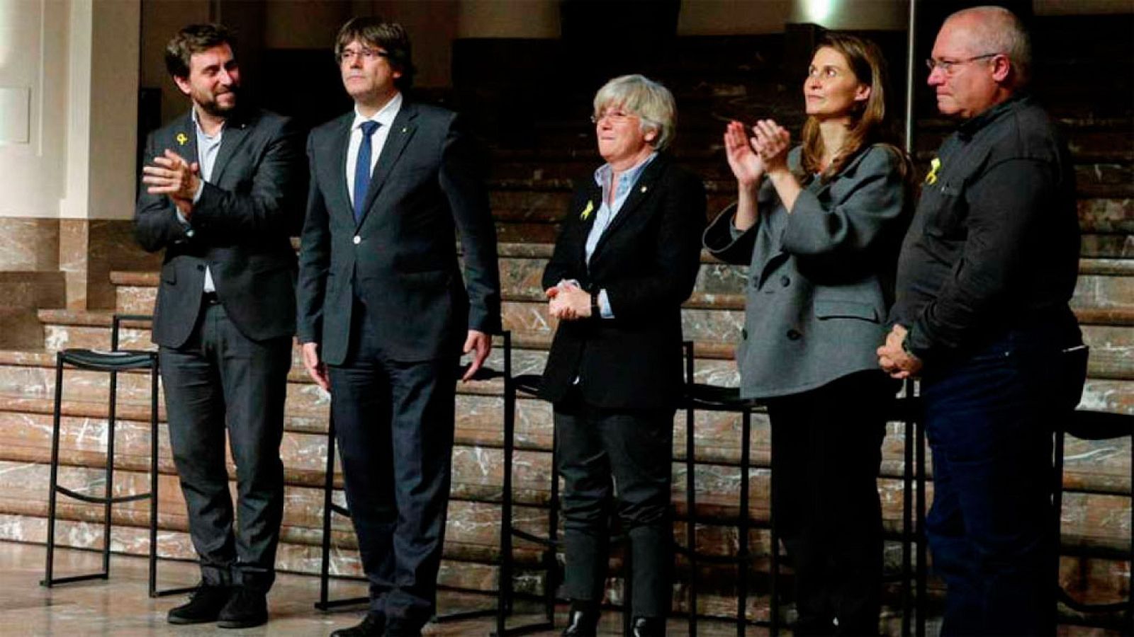 Puigdemont y cuatro exconsellers declaran este viernes ante un Tribunal belga